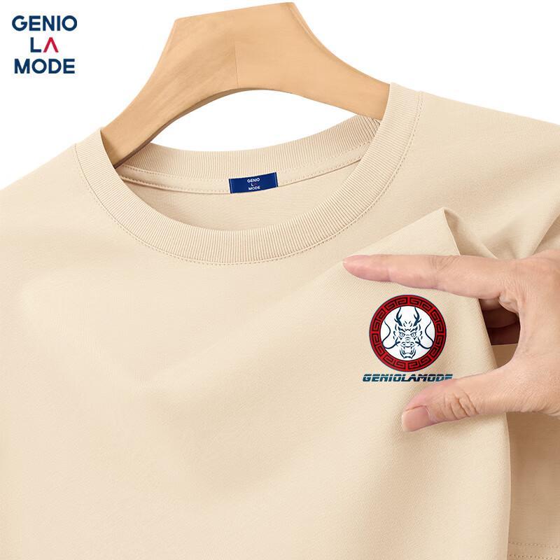 GENIOLAMODE Men s Spirit Dragon Graphic T-Shirt M