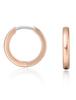 Limerencia G23 Pure Titanium Hypoallergenic Huggie Hoop Earrings for Women Girls Sensitive Ears Rose (8 Millimeters, Gold)
