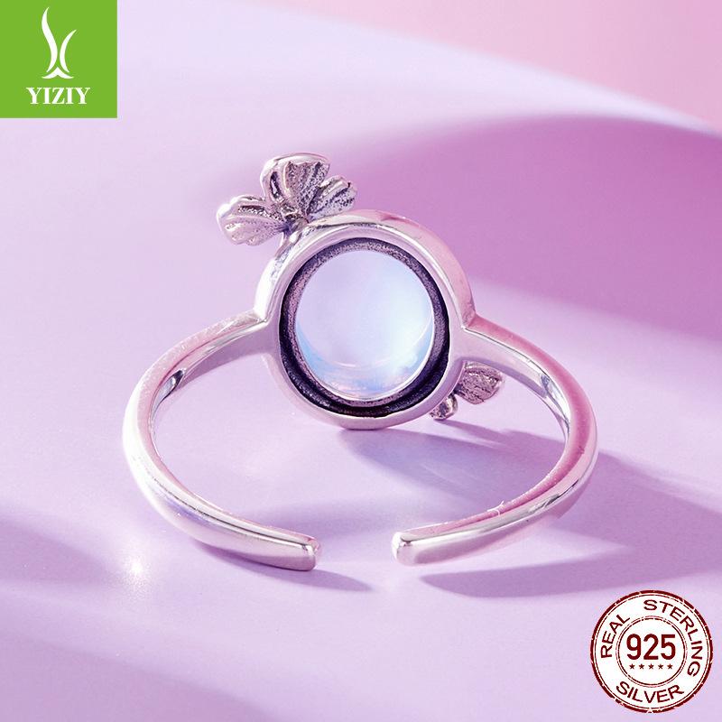 Forest Dream Butterfly Ring Female, Niche High-End Light Luxury Ins Style Personality Ring