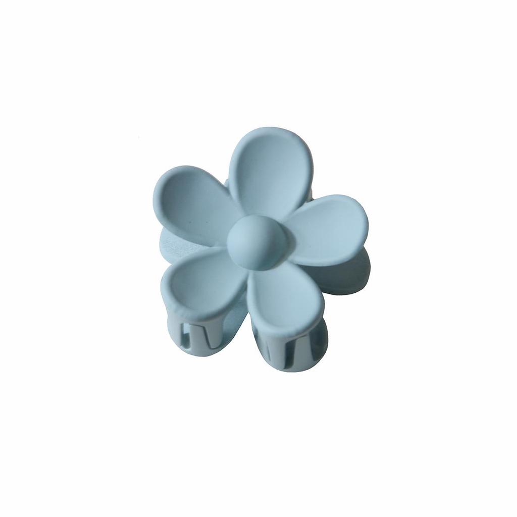 Colorful 3.5cm Sweet Flower Hair Claw Clip for Ponytails