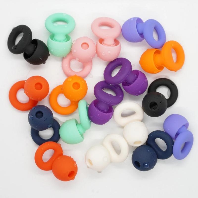Silicone Earplugs for Swimming Sleep Noise Cancel Noise Reduction-Soundproof Reduce Disturbances -Quality Loop Earplugs