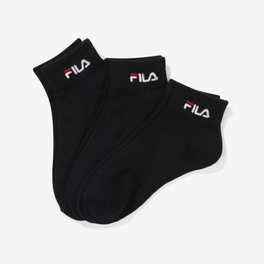 Fila Ankle Socks 3 Pack BLACK/260