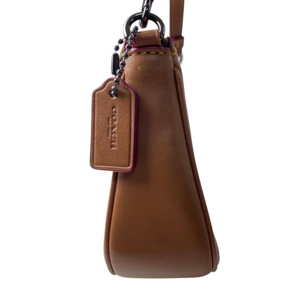 Gebrauchte COACH Handtasche Braunes Leder Damen