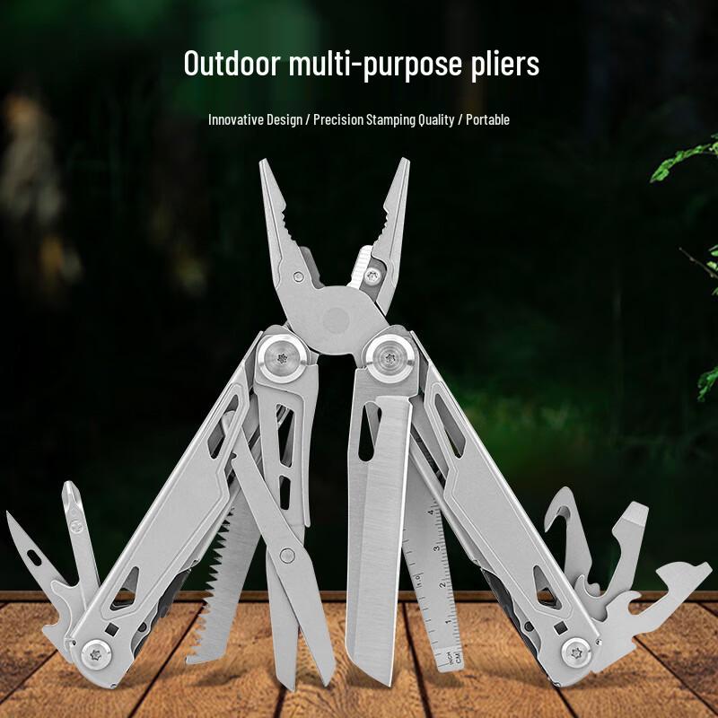 Huahengzhen Outdoor Folding Multi-tool Plier Set