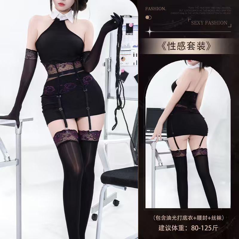 Sex underwear rose sexy waist seal lace fishbone girdle waistcoat stacked wear garter belt integrated pure desire cover