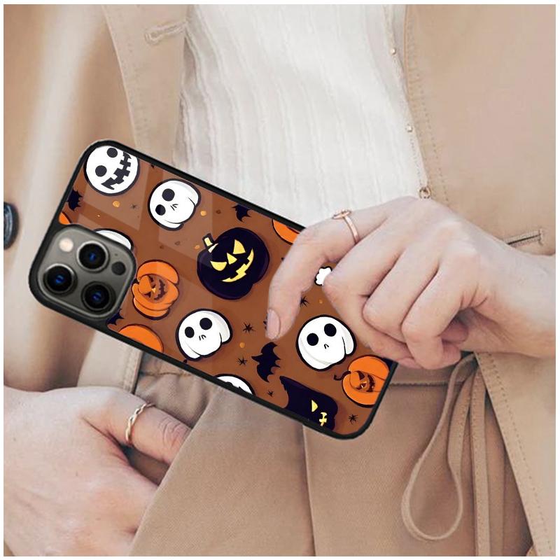 HALLOWEEN PATTERN Magnetic Phone Case For APPLE iPhone 17 Air 16 14 13 12 Pro Max 15 Plus Wireless Charge With MagSafe Cover