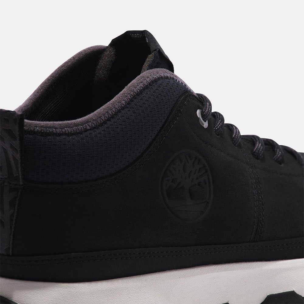 Timberland Windsor Trail Mid Deri Trekking Siyah Nubuk Yürüyüş ve Açık Hava Erkek Ayakkabıları için Beden, Deri, A5TXG, 28.0cm (ABD 10.0), Etkinlikler.