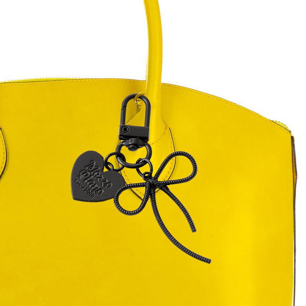 Lieblicher Herz Schleife Anhänger Schlüsselanhänger Taschenanhänger für Rucksack Geldbörse Handtasche Dekorationen Ästhetischer Schlüsselanhänger