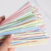 Disposable Drinking Straws Multicolor Plastic Pipes Cola Straws Bar Party Wedding Kitchen Pajitas Cocktail Straw Wholesale Tools
