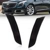 2PCS  Front Bumper Side Marker Turn Signal Light Housings For 2013 2014 2015 2016 2017 Cadillac XTS No Bulb/Socket  Included zs4