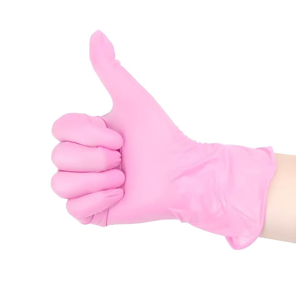 Multi Colored, Disposable Nitrile Gloves, Essential for Kitchen, Pet Care, Hair Dyeing, Nail Art, and Food Preparation