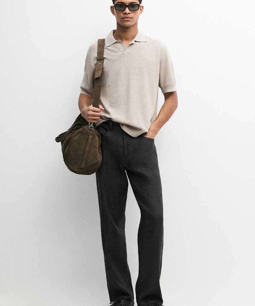 Masimodutti Cotton Knit Polo