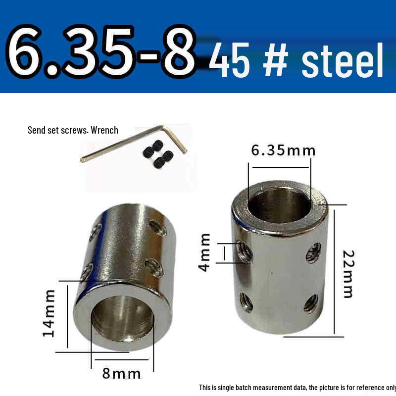 High Torque Coupling Shaft Diameter Reduction Connector Kit 3/456.87/10-12mm