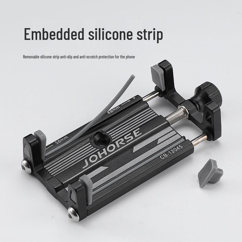 360° Rotatable Anti-Shake Phone Mount for Bikes and Motorcycles