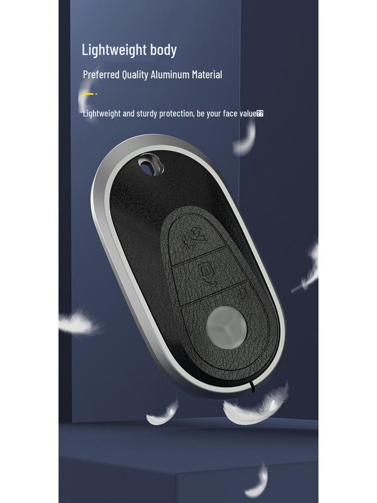 Mercedes Key Fob Protective Case: Fits E300L, C260L, A200L, GLC300L, GLE, and C200L Models