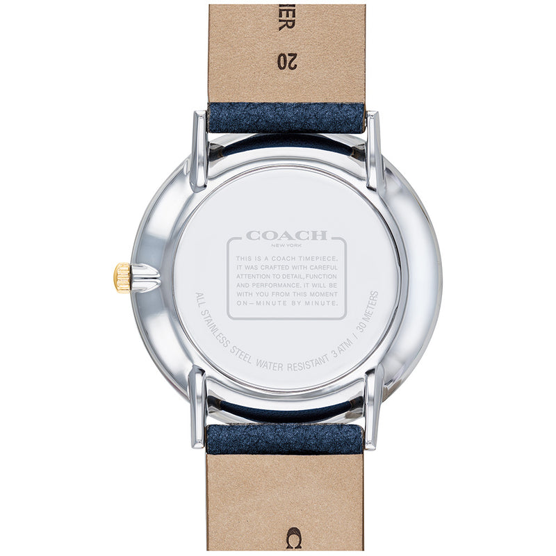 Coach Perry Blue Leather Women's Watch - 14503156