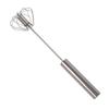 Stainless Steel Semi-Automatic Handheld Egg Mixer and Whipping Tool