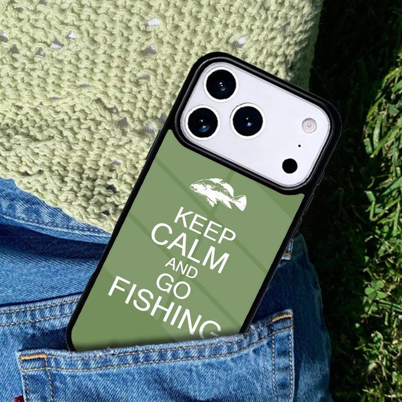 Carp Fishing Quotes Phone Case Cover for IPhone 11 12 13 14 15 16e 17 Pro Max Coque for IPhone 17 Air