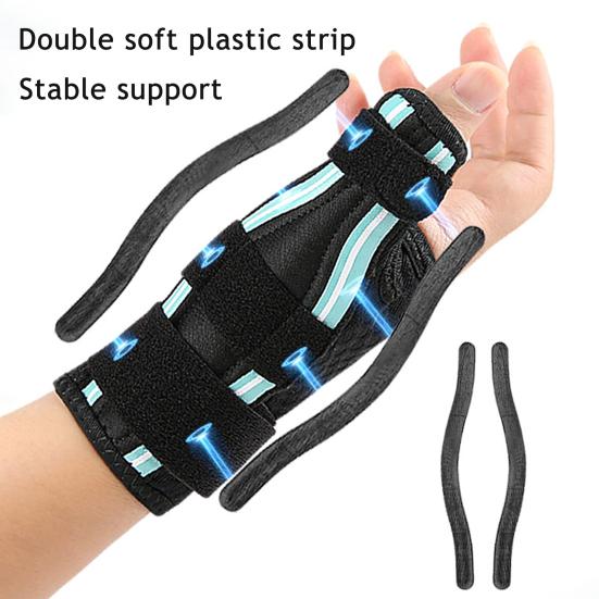 Thumb Brace with Adjustable Strap Left Right Hand Tendonitis Sprain Arthritis Pain Relief Thumb