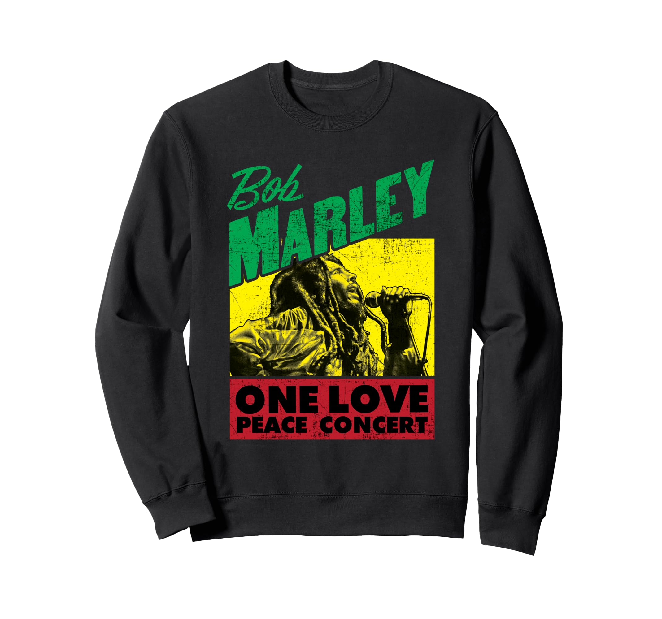 

Official Bob Marley One Love Peace Concert Sweatshirt