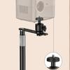Full Motion Adjustable Projectors Brackets With Universals 1/4 Screw Base 90° Angle Tilt For Wall Desktop Installation