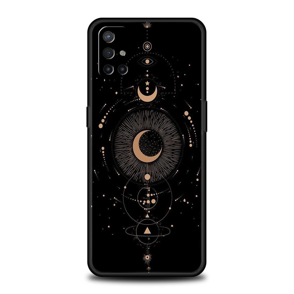 Phone Case For Oneplus 13R 12R 10R 13 12 11 10T Nord N100 N10 Z N30 CE 3 2 2T Pro Lite 5G Soft TPU Cover Funny Sun Moon Face Bag
