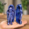 Ancient Egyptian Mummy Figurine 3D Printed Pharaoh Sarcophagus Set Articulated with Trendy Room Decor Storage Case Collectible Fidget Toy