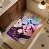 Anime Kawaii Girl Nekopara Door Mat Washable Non-Slip Living Room Sofa Chairs Area Mat Kitchen Doormat Area Rug