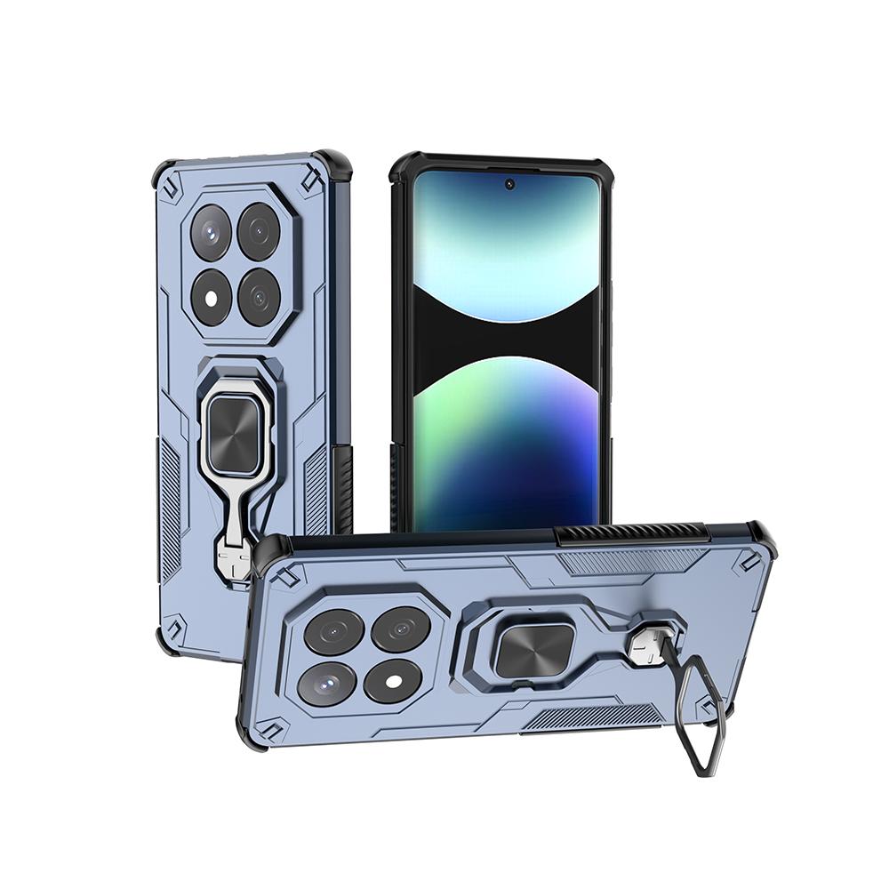 Finger Ring Rotating Kickstand Magnetic Cover For Xiaomi Redmi Note 14 Pro Plus 5G A4 A5 Turbo 4 14C Shockproof Armor Phone Case