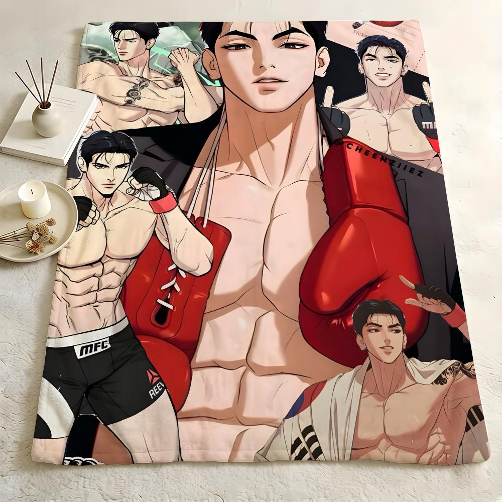 Comic J-Jinx Throw Flannel Blanket Skin Soft Suitable for Sofa Living Room Bed Travel and Gifts