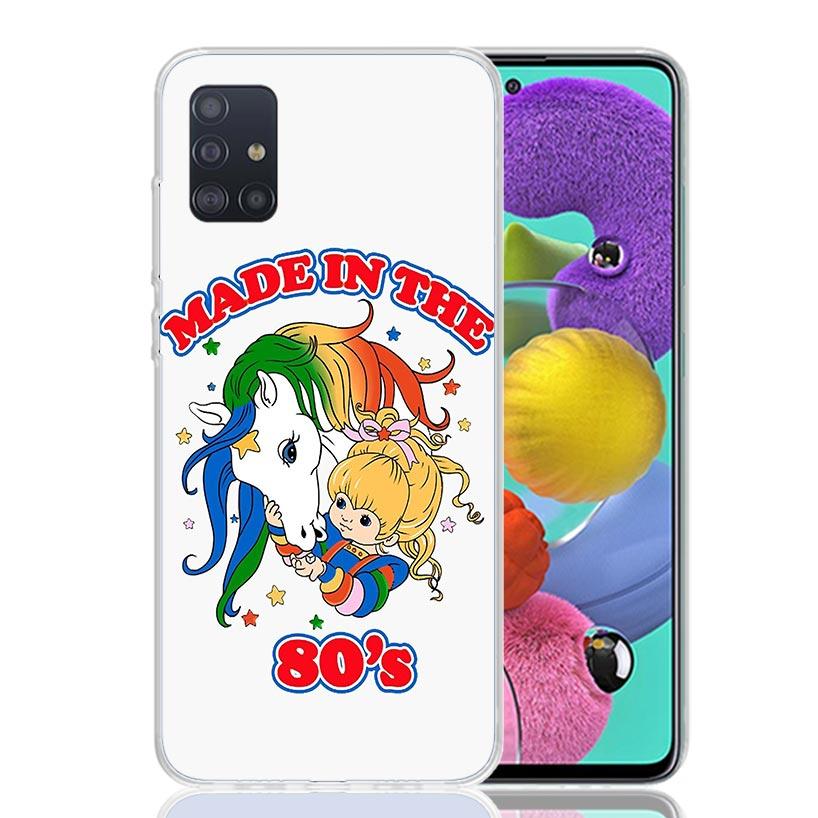 R-Regenbogen Süßes Helles Handyhülle Für Samsung Galaxy A52 A32 A22 A12 A02S A50S A30S A51 A31 AA71 Note 20 Ultra 10 S10 Plus Galaxy