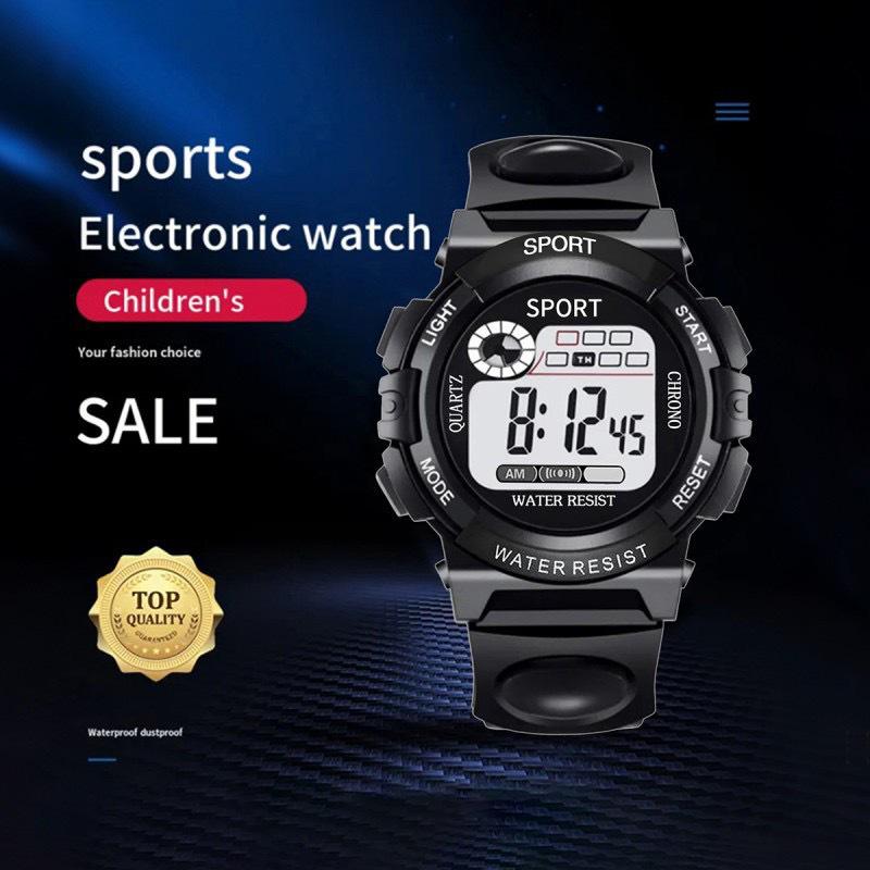 2025 Waterproof Alarm Clock Watch and Jewelry Set for Men, Women, and Children