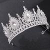 Elegant Crystal Crowns Luxury Bridal Tiara Hair Accessories Rhinestone Crown  Costume Party