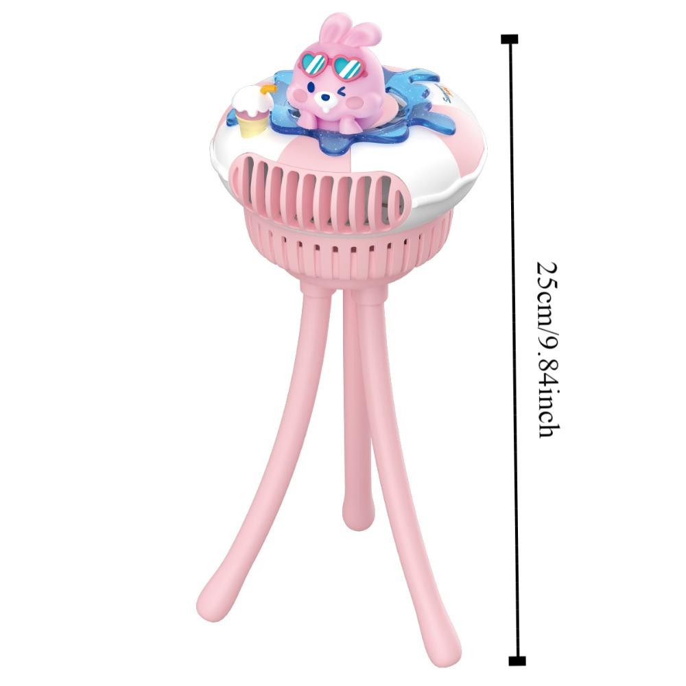 Octopus Portable Baby Stroller Fan USB Rechargeable Handheld Electric Fan Outdoor Small Fan  Home