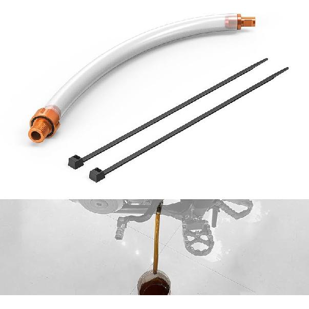 NICECNC Orange Oil Change Drain Tool Compatible with KTM SX/SX-F/EXC/EXC-F/XC/XC-F/XC-W/TPI/SIX Days 125-530 1998-2024 Compatible with Husaberg оранжевый