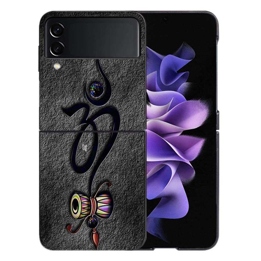 Om Symbol Meditation and Creativity Coque For Samsung Z Flip7 6 Galaxy Case Shockproof Z Flip5 Z Flip3 4 5G Hard Cover Phone TP