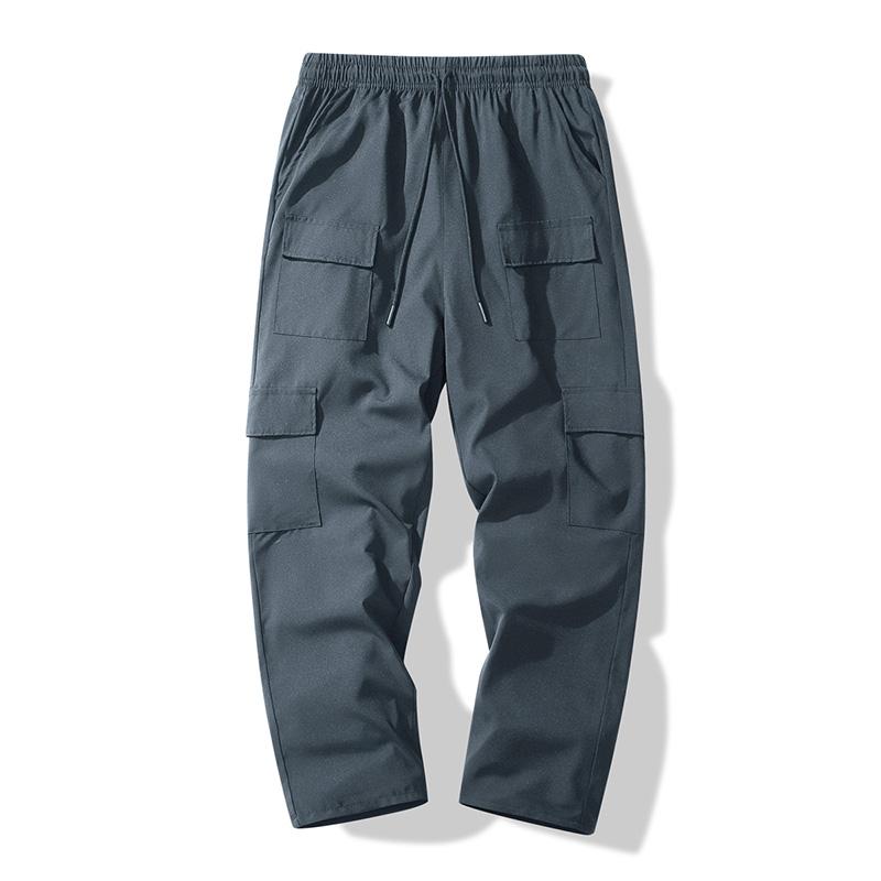 Pantaloni Casual da Uomo Estivi Sottili Larghi Gamba Dritta Pantaloni Sportivi Pantaloni da Uomo