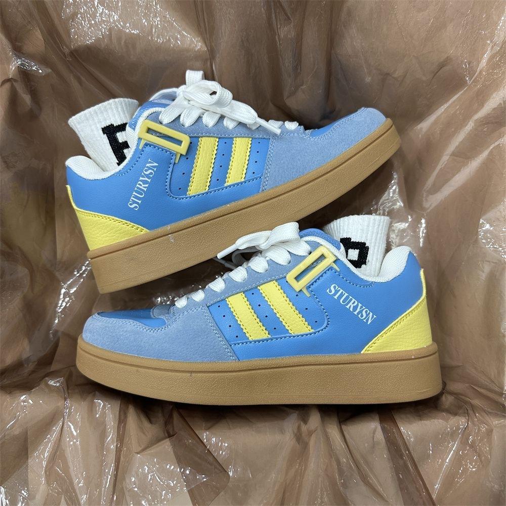 

Новые студенческие повседневные спортивные маленькие белые туфли женские корейская версия нишевые универсальные ретро уличные фото низкие ретро кеды 36