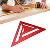 12 Inch Rafter Square Aluminum Alloy Carpenter Square Triangle Angle Protractor  Carpentry
