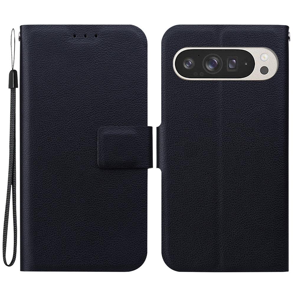 

For Google Pixel 9 Pro XL Case Ultra-Thin PU Leather + TPU Phone Cover with Card Slot A