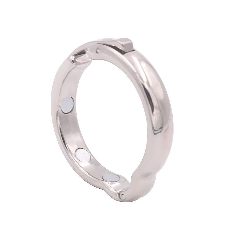 Metal Prepuce Correction Ring Couple Passion Sex Tools Sex Toys Penis Magnetic Therapy Prepuce Blocking Ring Sheep Eye Ring