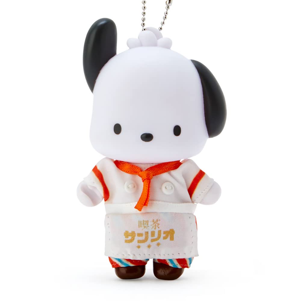 Sanrio Pochacco Soft Vinyl Mascot Holder Cafe 135305 (Sanrio No. 2)