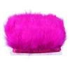 Encryption 8-10Cm Vascular Flannel Edge Clothing Accessories Material Colored Turkey Fluff Skirt Headdress