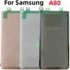 Back Glass Back Cover for Samsung Galaxy A80 SM-A8050 A805N A805B/U Battery Cover Housing Cover Repair Parts Battery Door