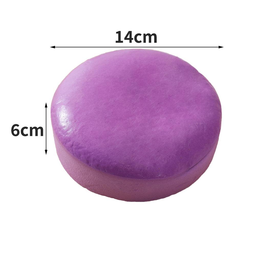 Cartoon Cake Squeeze Toy Soft Stress Squeeze Toy Fashion Fidget Squeeze Toy Stress Relief фиолетовый