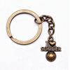 I Love Tags Keychains Decoration Popular Vintage Jewelry Ring Size 28Mm