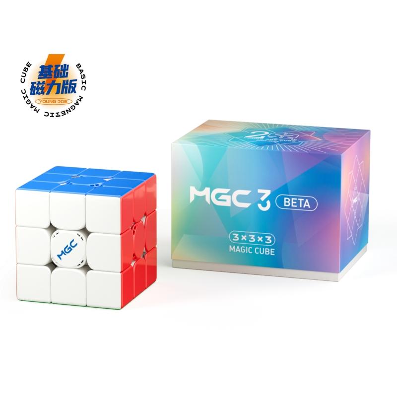 Non-Toxic Yj Mgc Beta 3X3X3 Magnetic Magic Cube Maglev Ball Core Uv Stickerless Professional 3X3 Speed Fidget Cube Toys Children Gift