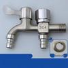 YIXI Dual-Outlet Faucet for Washing Machine & Mop Sink