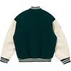New Era FW24 MLB Los Angeles Dodgers Knopf Langarm Logo Buchstabe Lässig Bequem Baseball Trikot Unisex Trikot Weiß Grün 14397940