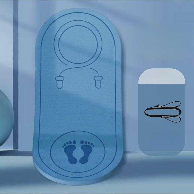 Springseil-Spezialmatte, rutschfest und schalldicht, für den Innenbereich, stoßdämpfende und leise Matten für den Hausgebrauch, professionelle Fitness- und Yoga-Bodenmatte